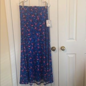 LuLaRoe Maxi skirt NWT Medium